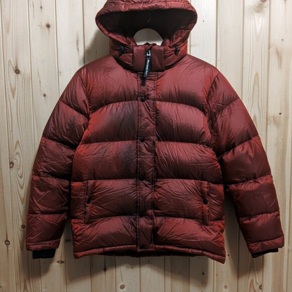 🔥Bargain! Aritzia TNA The Super Puff (Maroon/Red) Size S | AS IS Needs Cleaning - Picture 4 of 12